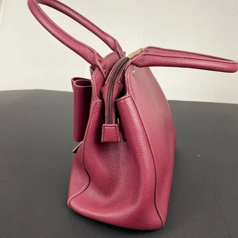 Crossi New York women's Deep Burgundy Handbag.casual travel - Picture 14 of 16